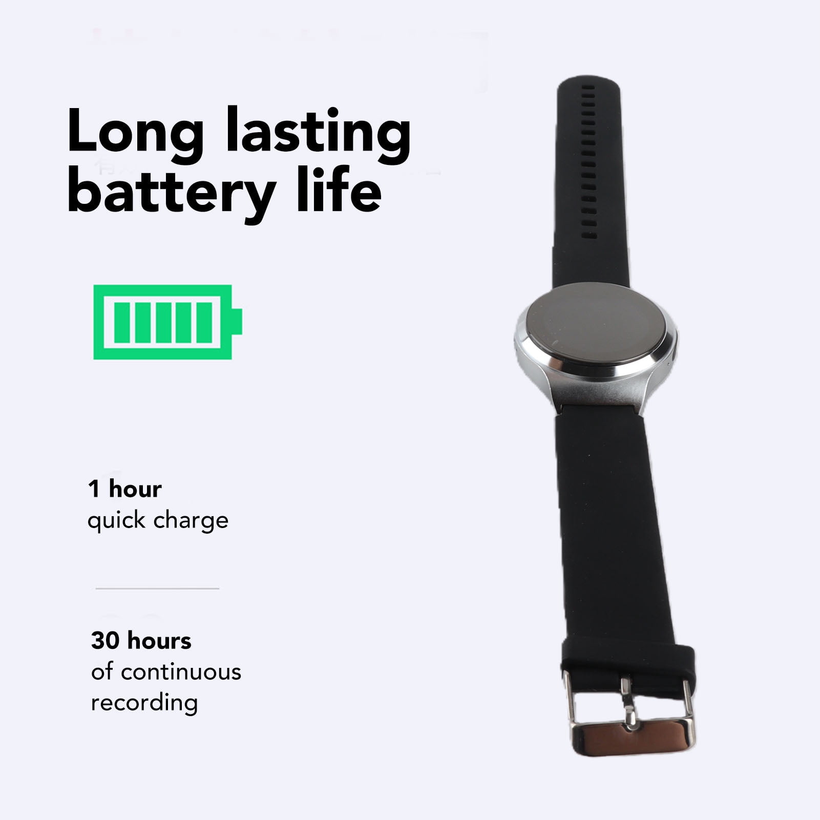Voice Activated Recorder Voice Activated Recorder Watch, Auto Save File Noise Reduction Voice Recorder Watch for Lecture 32GB