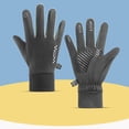 thumbnail image 2 of LIZENG Kids' Touchscreen Gloves with Textured Grip Soft Knit Winter Gloves for Boys and Girls 3-15 Years Cycling School, 2 of 5