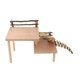 thumbnail image 5 of Plataforma de Escalada ANGGREK para hámster de madera de 2 Niveles Materiales naturales, 5 of 7