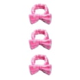 thumbnail image 2 of Minnieouse Diademas Bowknot Stretch Head Band Banda para el sudor ajustable Estilo Headwear Hairband para de cara Running Pink white dot Type1 NO1, 2 of 6