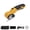 Yellow, variant on JEBTBFZE Cordless Electric Scissors, Heavy-Duty Cutter with LED Light & Safety Lock, 2 Blades for Cardboard, Fabric, Carpet, Plastic, Leather(blue)