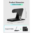 thumbnail image 4 of YIYUN 3-in-1 Wireless Charging Station for Apple Devices – Fast Charger Stand for iPhone 16/15/14/13/12/11 Series, Apple Watch Ultra/SE/10–2, and AirPods 4/3/2/Pro., 4 of 9