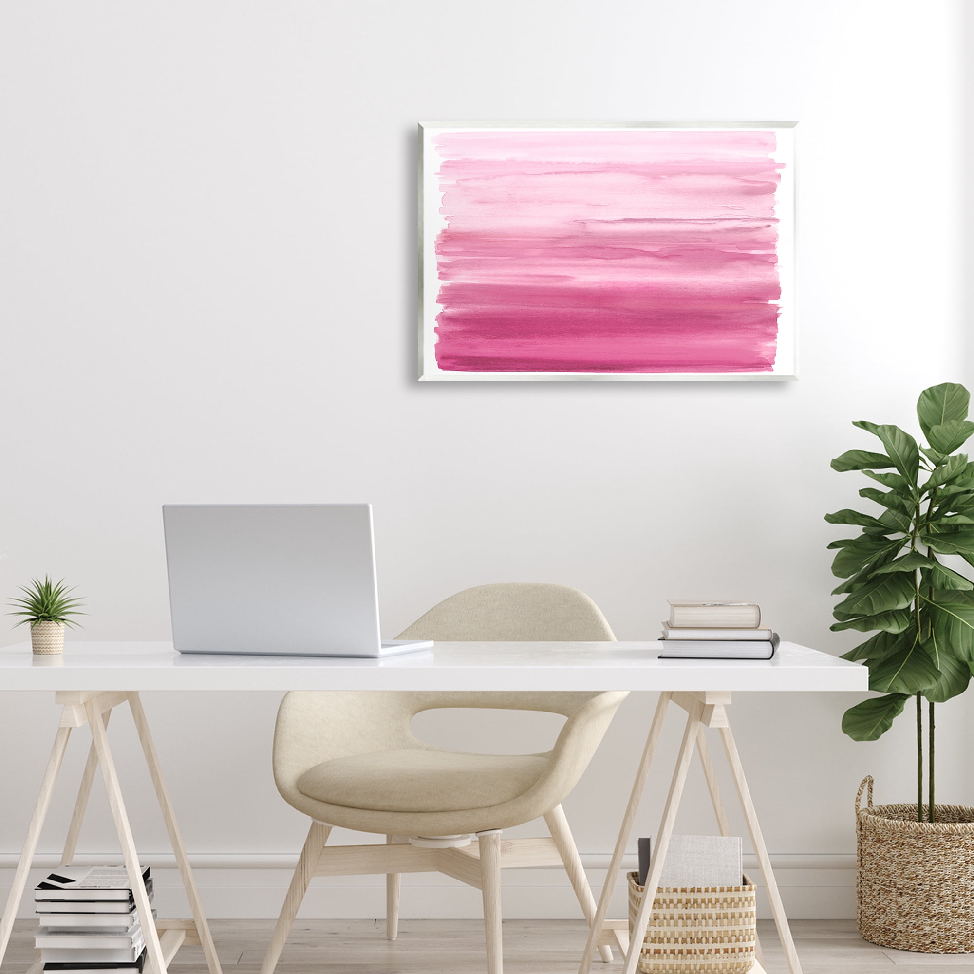 Stupell Industries Ombre Pink Blush Wall Plaque Art, design by Allie Corbin