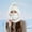A24 White, variant on 3 In 1 Beanie Hat for Women Winter Fleece Lined Knit Balaclava Hat, Neck Warmer & Face Mask In One