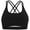 Black, variant on Womens Sports Bras Women's Racerback Bra, Sports Bra with Max Support for Women, Moisture Wicking Sports Bra (Black,M)