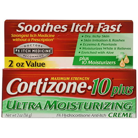 5 pack - Cortizone-10 Plus Maximum Strength Anti-Itch Creme 2oz
