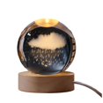 thumbnail image 2 of Lierteer Christmas Crystal Ball Decoration Astronomy Solar Planets Moon Astronaut Clouds of Rain, 2 of 8