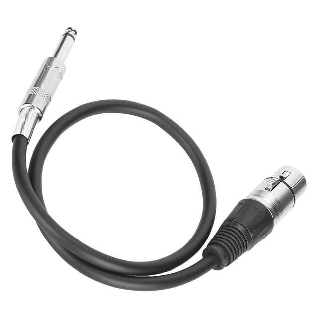 Cable de audio XLR, cable de audio XLR hembra de 6,35 mm a XLR hembra Cable XLR Valor excepcional