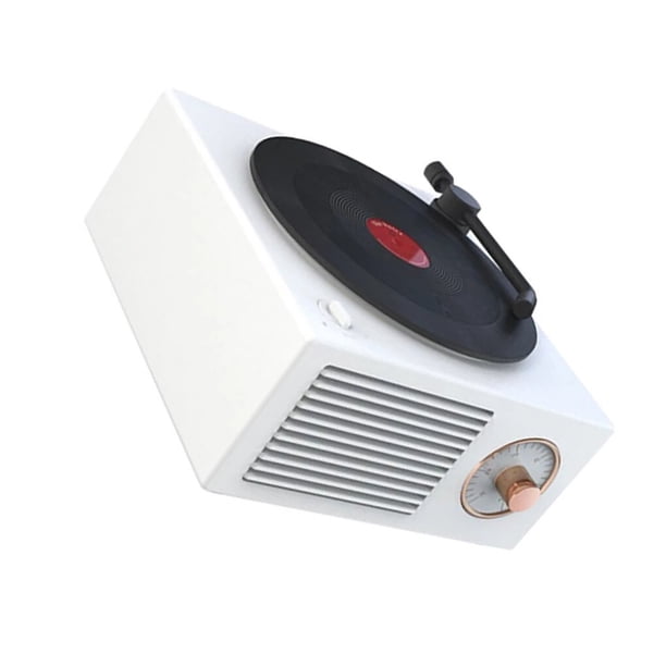 Caja de música Inteprter integrada compatible con Bluetooth estéreo inalámbrico color Blanco
