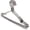Silver, variant on 10 Pack Wire Hangers, Heavy Duty Space Saving Non Slip Coat Hangers for Suits, Shirts, Dresses and Trousers - Pink