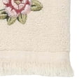thumbnail image 3 of Avanti® Rosefan Bathroom Collection, Natural, Fingertip Towel, 3 of 6