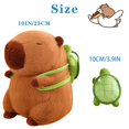 thumbnail image 5 of Peluche de peluche, capibara, 25 cm, supersuave para niños, 5 of 5