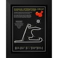 thumbnail image 2 of Rogan, Mark 19x24 Black Modern Framed Museum Art Print Titled - Sepang Intl. Circuit BL, 2 of 5
