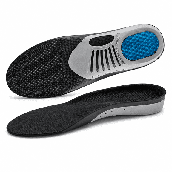 FLORNIX Flat Feet Template Arch Support Orthopedic Insoles,Plantar Fasciitis Heel Pain Orthotics Insoles Sneakers Shoe Inserts Men Women
