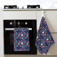 thumbnail image 4 of Sikiie Underwater Animals Waffle Weave Kitchen Dish Cloth,Super Absorbent Kitchen Dish Towels 16*26 Inches for Dish Rags Washing Dishes, Drying Dishes, 4 of 7