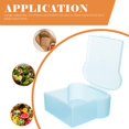 thumbnail image 4 of Soporte para comida para sándwiches Caja bento portátil Caja de almuerzo Caja multifunción Caja de comida de colores, 4 of 4