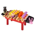thumbnail image 2 of Juego de simulación de barbacoa para niños, utensilios de cocina y comida, juego de rol, juguetes educativos para jugar a las casitas, 2 of 8