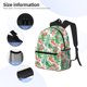 thumbnail image 3 of Fotbe Flamingo And Monstera Mochila Ligera Casual para Laptop para Hombres y Mujeres, Mochila Impermeable de Uso Diario, Mochila para Universidad, 3 of 6