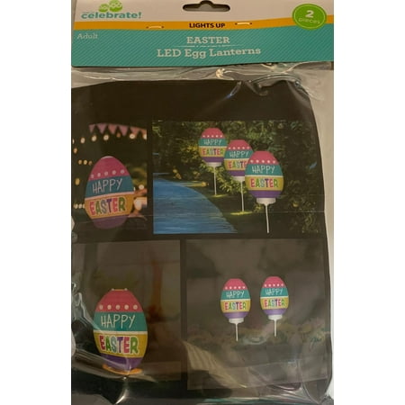Way To Celebrate Led Egg Lantern