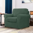 thumbnail image 2 of CHUN YI Stretch Checks Spandex Sofa Cover Separate Backrests Cushions Cover Slipcover, 2 of 5