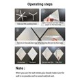 thumbnail image 4 of Yeacher Wall Decals Wall Sticker Diamond Cubic Mirror Reflective Design DIY Family Wall Art Sticker Decor Decoration, 4 of 8