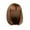 Brown, variant on Floleo Wig European Fashion Headband Short Hair Synthetic Fiber - High-Temperature Silk Hair, Instant Style Transformation, Comfortable Fit, Durable & Easy to Wear