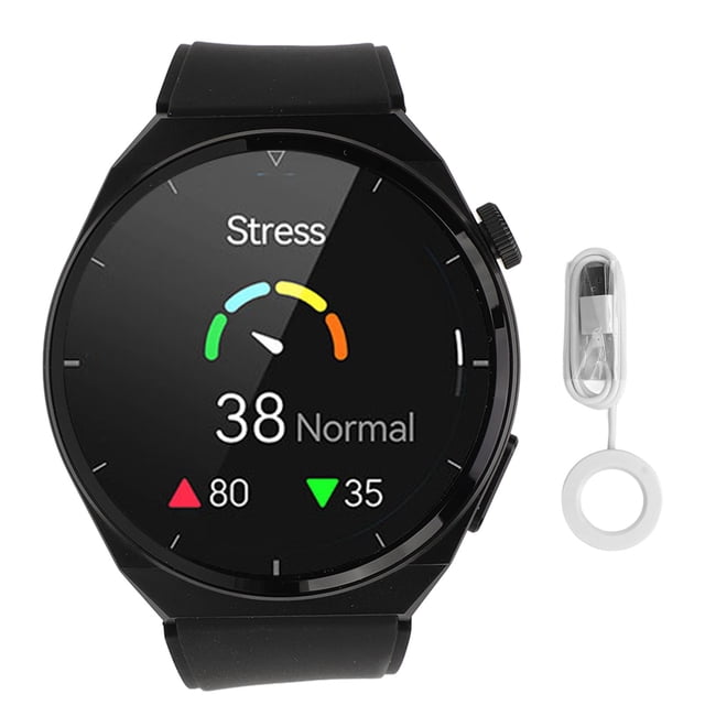 Reloj inteligente con Bluetooth, actividad de llamadas, rastreador de ejercicios, pantalla táctil HD de 1,39 pulgadas, monitor de sueño y glucosa en sangre
