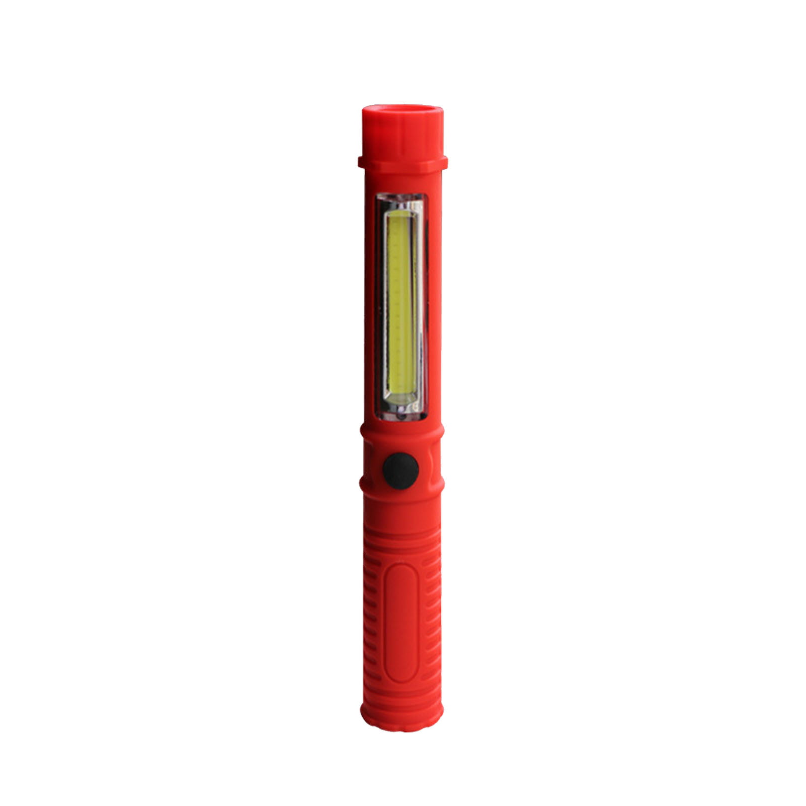 12LED Waterproof Portable Pen PVC COB Work Light Inspection Magnetic Torch DI 
