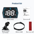 thumbnail image 5 of NefLaca  Universal Car Digital Speedometer GPS HUD Head Up Display MPH Overspeed Alarm, 5 of 7