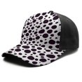thumbnail image 2 of Leopard Print Baseball Cap Adjustable Size – Stylish Spliced Design Trucker Hat, Dad Hat with Full Print Front & Brim, Breathable Cotton Blend Snapback for Sports, Travel & Daily Wear, 2 of 3