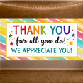 thumbnail image 5 of Colorful Design Thank You Banner Decorative Stars Appreciation Backdrop for Work Events Teacher Recognition Employee Celebration Community Gathering, 5 of 7