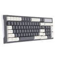 thumbnail image 2 of Teclado Gaming Inalámbrico Sincero Ergonómico 96 Teclas Luz RGB L900 Gris Blanco, 2 of 10