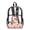 Axolotl Daisy Strawberry Pink, variant on Clear PVC Backpack for Kids Transparent School Bag Cute Printed Bookbag Clear Bag with Front Pocket Students Rucksack for Middle High School, Dachshund Dog Cowboy Hat Pattern