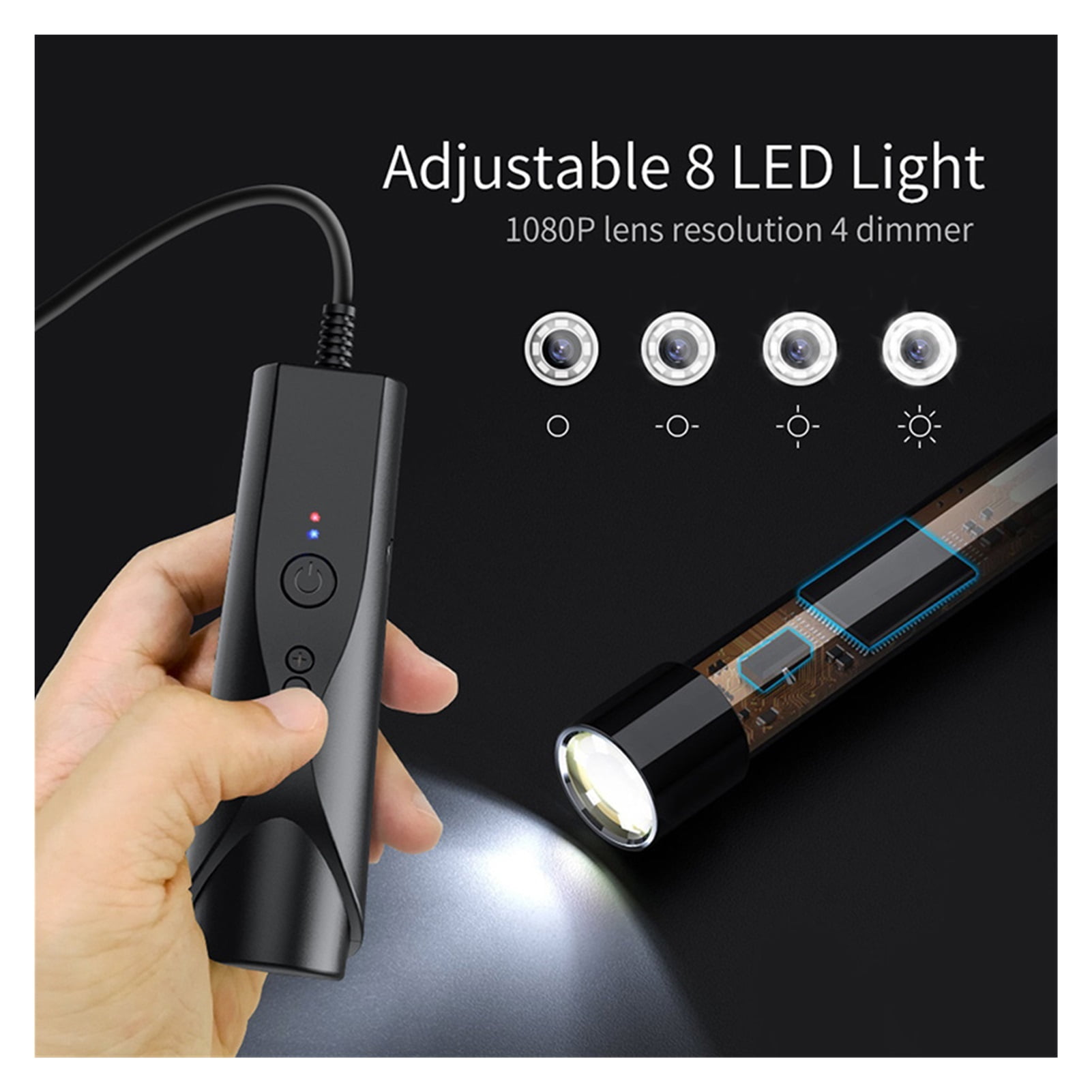 8mm Wifi Endoscope Camera IP67 Waterproof WiFi Borescope 1080P HD Single& Dual Inspection Camera , User-Friendly Borescopes