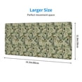 thumbnail image 4 of Vsdgher Tropical Plants Green for Mouse Pad with Stitched Edges,Desk mat for Laptop,Computer & PC, Wristing Pad for Gamer,Office & Home,12 x 31.5 in, 4 of 8