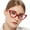 Red, variant on MARE AZZURO Reading Glasses Women Retro Cateyed Readers (Red),Composite Lens