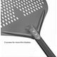 thumbnail image 5 of 14" perforated pizza peel, long rod hard anodized alumina pizza peel, super large swivel pizza peel, professional pizza paddle, overall size 34.8, 5 of 5