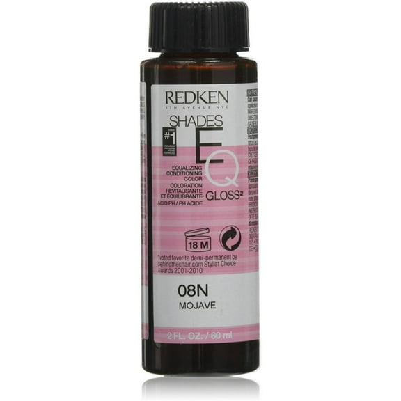 Redken Shades EQ Color Gloss [08N] Mojave 2 oz (Pack of 2)