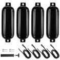 thumbnail image 4 of 4x Barco 1 Bomba de Aire Boyas Protectoras Accesorios 11x40cm Uso para Yate Cuerda Negra, 4 of 9