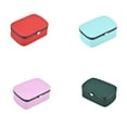 thumbnail image 3 of Amaiiu Earring Necklace Bracelet Storage Box Bangle Wristwatch Display Case Portable Large Capacity Dustproof Carrying Boxes Jewellery Blue, 3 of 9