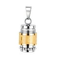 thumbnail image 3 of simhoa Buddhism Pendant Chain DIY Craft - golden, 23x12mm, 3 of 6