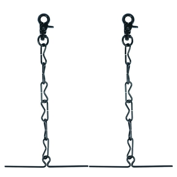 MELOTOUGH Ruban Adhésif pour Ceinture à Outils Électriciens avec Porte-Clés et Crochet Noir Plaqué 2 Pcs