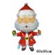 thumbnail image 3 of Globo de hombre de jengibre grande, globo de aluminio para niños, globo navideño, globo de Navidad, decoración para fiesta navideña, suministros para Año Nuevo 2023, 3 of 5