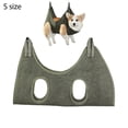 thumbnail image 1 of Breathable Mesh Pet Grooming Hammock for Cats & Dogs, Hanging Harness for Nail Trimming, Bathing & Ear Cleaning, Secure Suspension Sling for Small to Medium Pets, 1 of 8