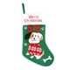 thumbnail image 1 of Calcetín de Navidad - Calcetín de Navidad de gato lindo no tejido rojo para la familia, niños, decoraciones para árboles de Navidad (perro) oso de fresa Electrónica, 1 of 5