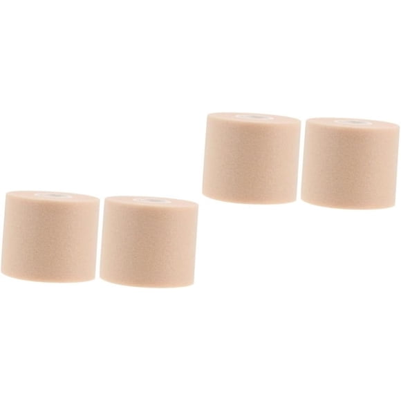 PinesC 4 Rolls Sports Bandage Volleyball Finger Tape Cover Tape Pink Athletic Tape Foam Underwrap Tape Sports Supplies Football Play Wristbands Foot Tape Elastic Skin Film Sponge
