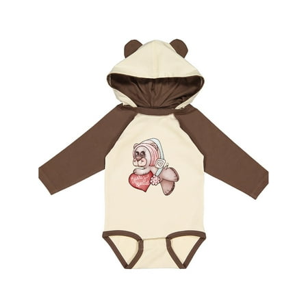 

Inktastic Beary Special Angel Teddy Bear Gift Baby Boy Long Sleeve Bodysuit