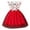 1698Watermelon Red3352, variant on Rggeeun Toddler Children Floating Sleeve Casual Ballet Dress Cozy O-Neck Sundress