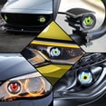 thumbnail image 5 of 1pc Devil Eye LED Dynamic Automotive Lens Headlight, Universal Modified LED Headlight for Car Motorcycle, Bright High/Low Beam Headlight, Durable Auto Exterior Light, Black, 2.7*3.5in, 5 of 7