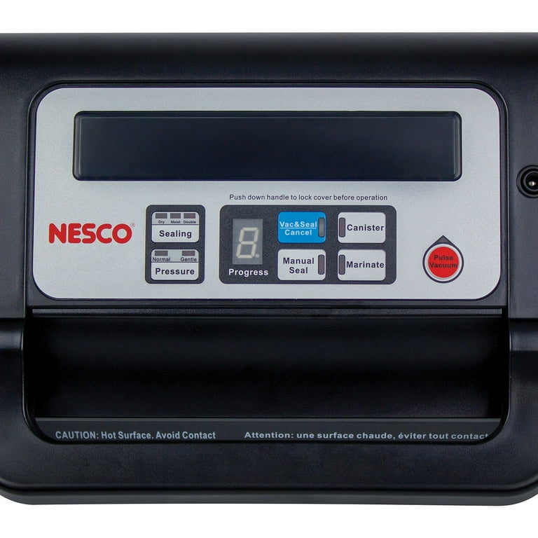 NESCO® VS-12 Deluxe Vacuum Sealer (Vacuum Canister Not Included)